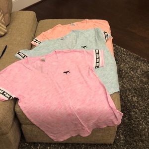 PINK V Necks